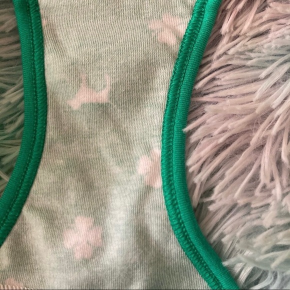 PINK Victoria’s Secret St Patrick’s Day Cheekster Panty Clover St Paddys Day Y2K - Picture 6 of 8